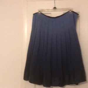 Talbots Silk Skirt